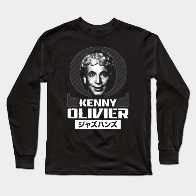 Kenny Olivier - Face Long Sleeve T-Shirt by fatdesigner